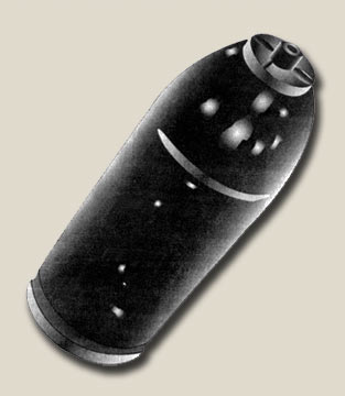 Illustration of a Parrott Shell